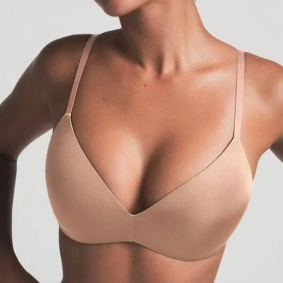 SKIMS Other - NWT Wireless Form Push-up Plunge Bra - Sienna 40DD